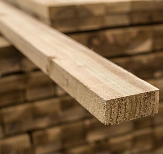 Fence Backing Rail - 75x38x3600
