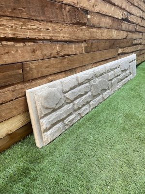 12" Concrete Rockface Plinths