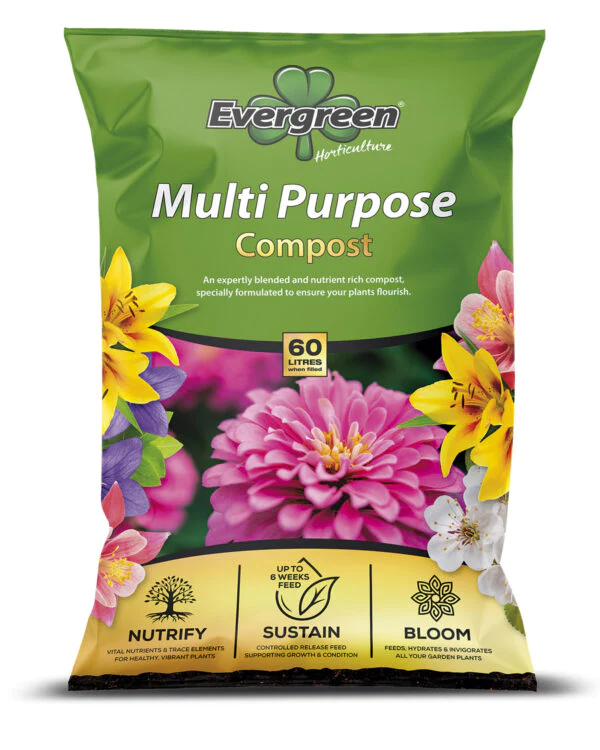 Evergreen Multi-Purpose Compost 60L