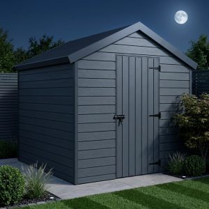 10x10 Apex Composite Shed (Single Door, No Windows)