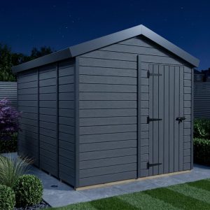 10x11 Apex Composite Shed (Single Door, No Windows)
