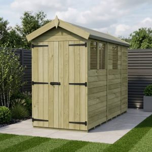 10 x 12 Apex Shed (Single Door, With Windows)