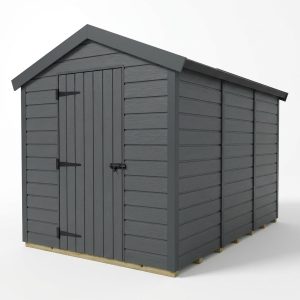 10x13 Apex Composite Shed (Single Door, No Windows)