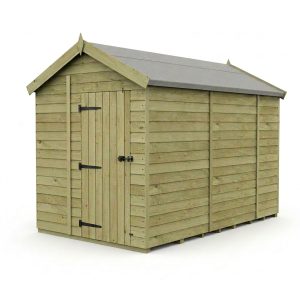 10 x 14 Apex Shed (Single Door, No Windows)