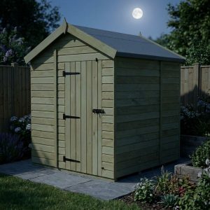 10 x 17 Apex Shed (Single Door, No Windows)