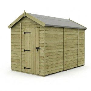 10 x 19 Apex Shed (Single Door, No Windows)