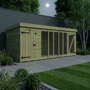 10 x 4 Dog Kennel And Run