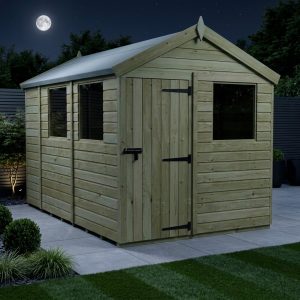 10 x 5 Apex Shed (Double Door, With Windows)