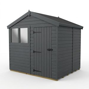 10x5 Apex Composite Shed (Single Door, With Windows)