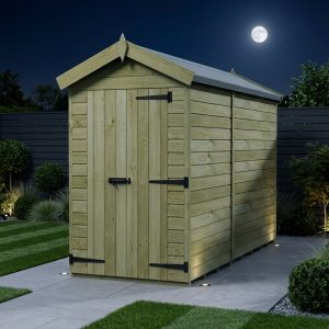 10 x 6 Apex Shed (Single Door, No Windows)