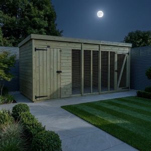 10 x 6 Dog Kennel And Run
