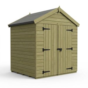 10 x 7 Apex Shed (Double Door, No Windows)