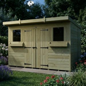 10 x 7 Summer Pent Shed