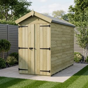 10 x 8 Apex Shed (Double Door, No Windows)