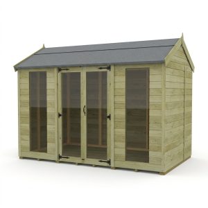 10 x 8 Apex Summer House (Full Height Window)