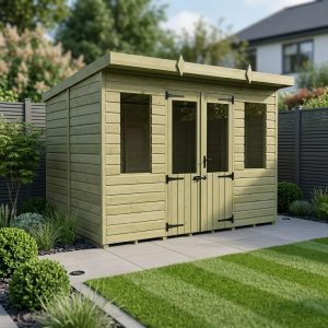 10 x 8 Pent Summer House