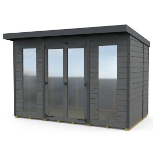 11x10 Composite Pent Full Height Summer House