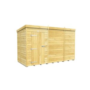 11 x 5 Pent Shed (Single Door, No Windows)