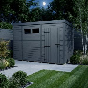 11x6 Composite Pent Security Shed