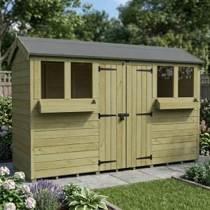 12 x 4 Apex Summer Shed