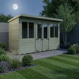 12 x 4 Pent Summer House