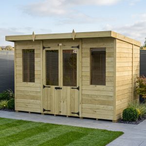12 x 5 Pent Summer House