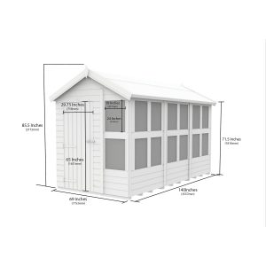 12x6 Composite Apex Potting Shed