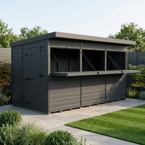 12x6 Composite Outdoor Garden Bar
