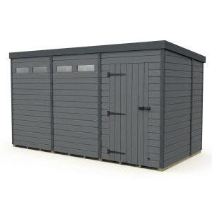 12x6 Composite Pent Security Shed