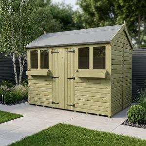12 x 8 Apex Summer Shed