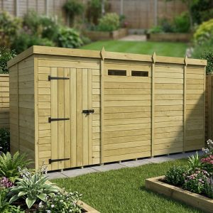 13 x 5 Security Pent Shed (Single Door)