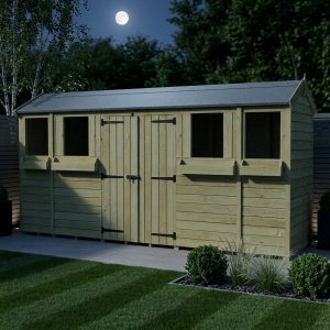 14 x 4 Apex Summer Shed