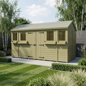 14 x 5 Apex Summer Shed