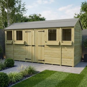 14 x 6 Apex Summer Shed