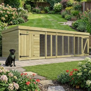 14 x 6 Dog Kennel And Run