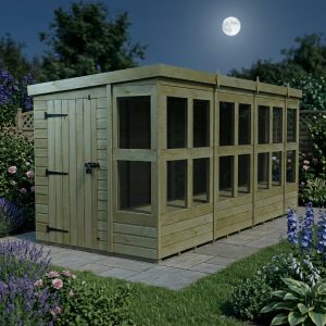 6 x 14 Pent Potting Shed