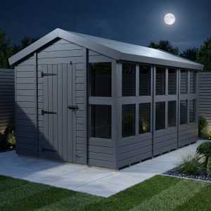 16x6 Composite Apex Potting Shed