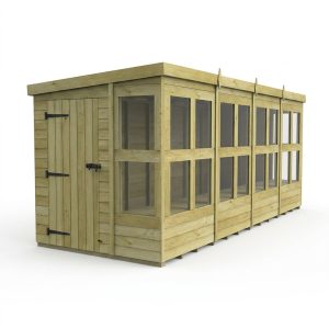 6 x 16 Pent Potting Shed