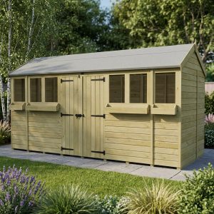 16 x 7 Apex Summer Shed