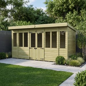 16 x 7 Pent Summer House