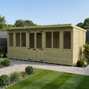 16 x 9 Pent Summer House