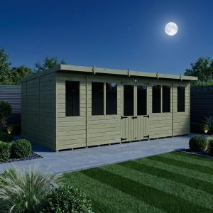 18 x 10 Pent Summer House