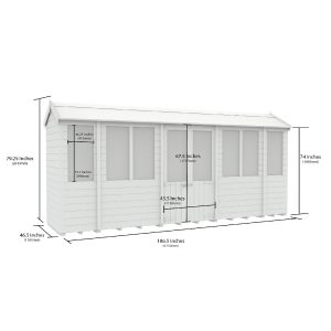 18 x 4 Apex Summer House