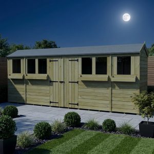 18 x 4 Apex Summer Shed