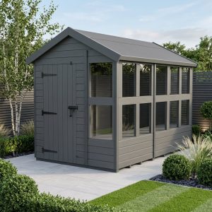 18x6 Composite Apex Potting Shed