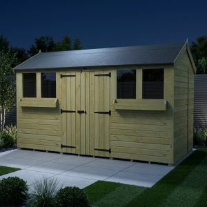 18 x 6 Apex Summer Shed