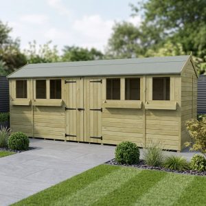 18 x 7 Apex Summer Shed