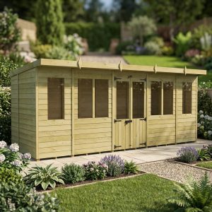 18 x 7 Pent Summer House