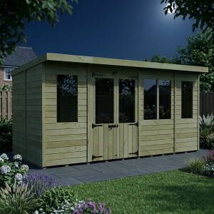 18 x 8 Pent Summer House