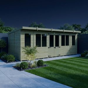 18 x 9 Pent Summer House